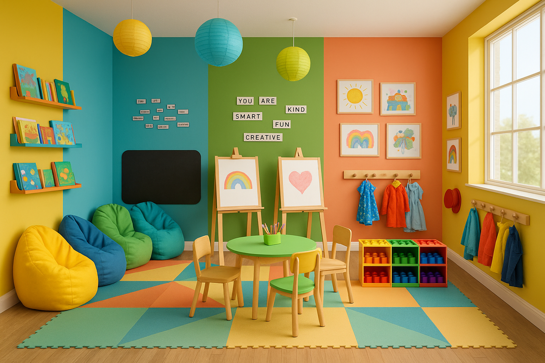 How to Create a Colorful and Playful Kids’ Space That Sparks Creativity