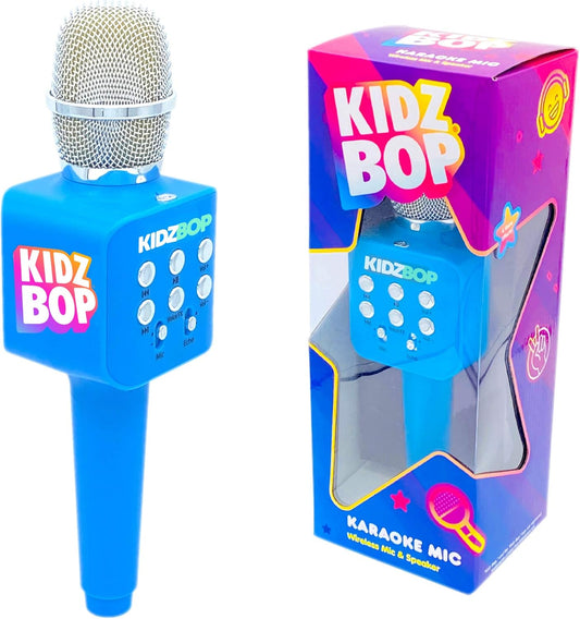 Move2Play, Kidz Bop Karaoke Microphone | The Hit Music Brand for Kids | Toy for Girls & Boys Ages 2, 3, 4, 5, 6, 7, 8+ Years Old | Gift & Birthday Present