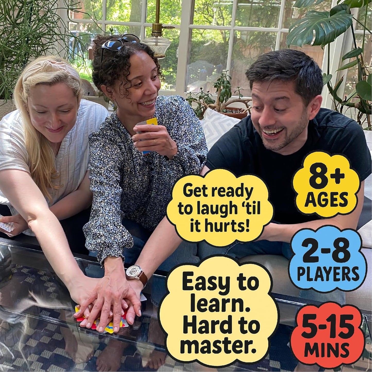 Mishy Match Award-Winning Card Game - The Hardest Easy Game Ever - Hilarious Brain-Melting Party Game - Card Games for Adults and Teens - Silly Gifts for Adults & Teens - Mensa Games